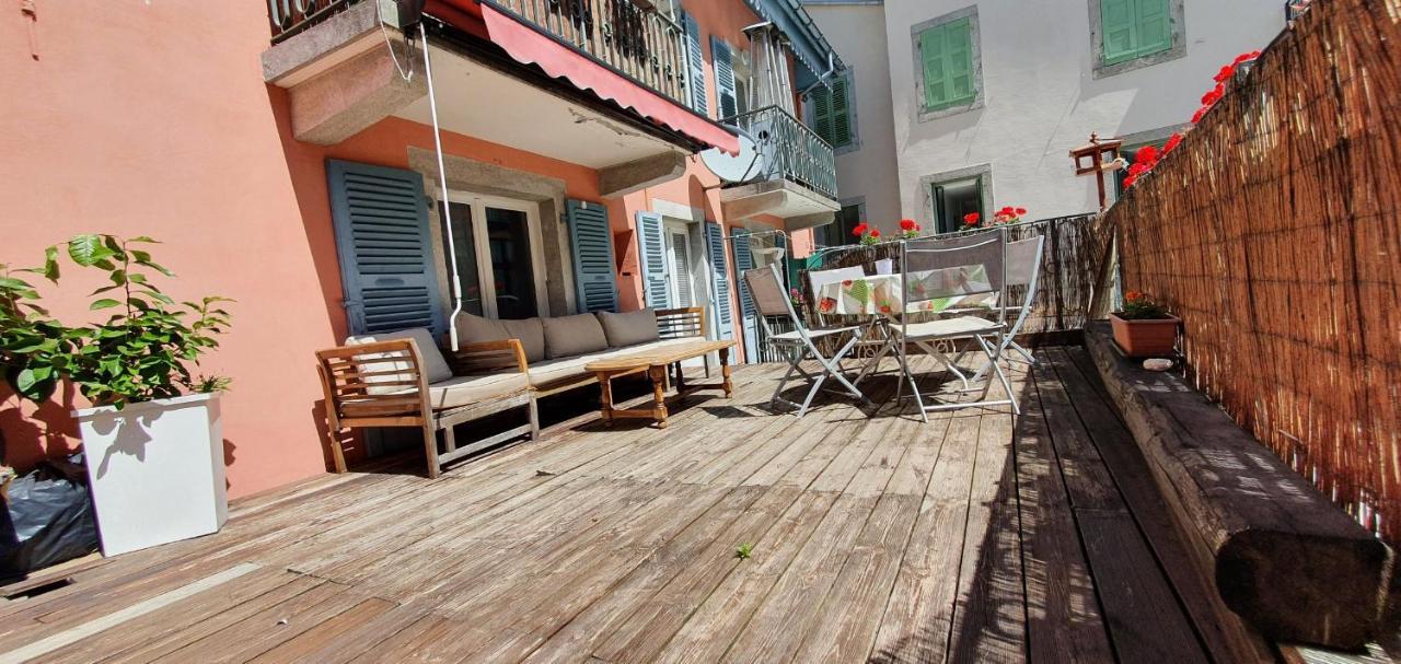 Chamonix Hyper Centre . Terrasse Vue Mont Blanc . Parking Apartment Exterior photo